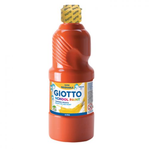 Guache Líquido 500ml Giotto Escolar Vermelho Forte , Giotto , 160535308 , 8000825535420